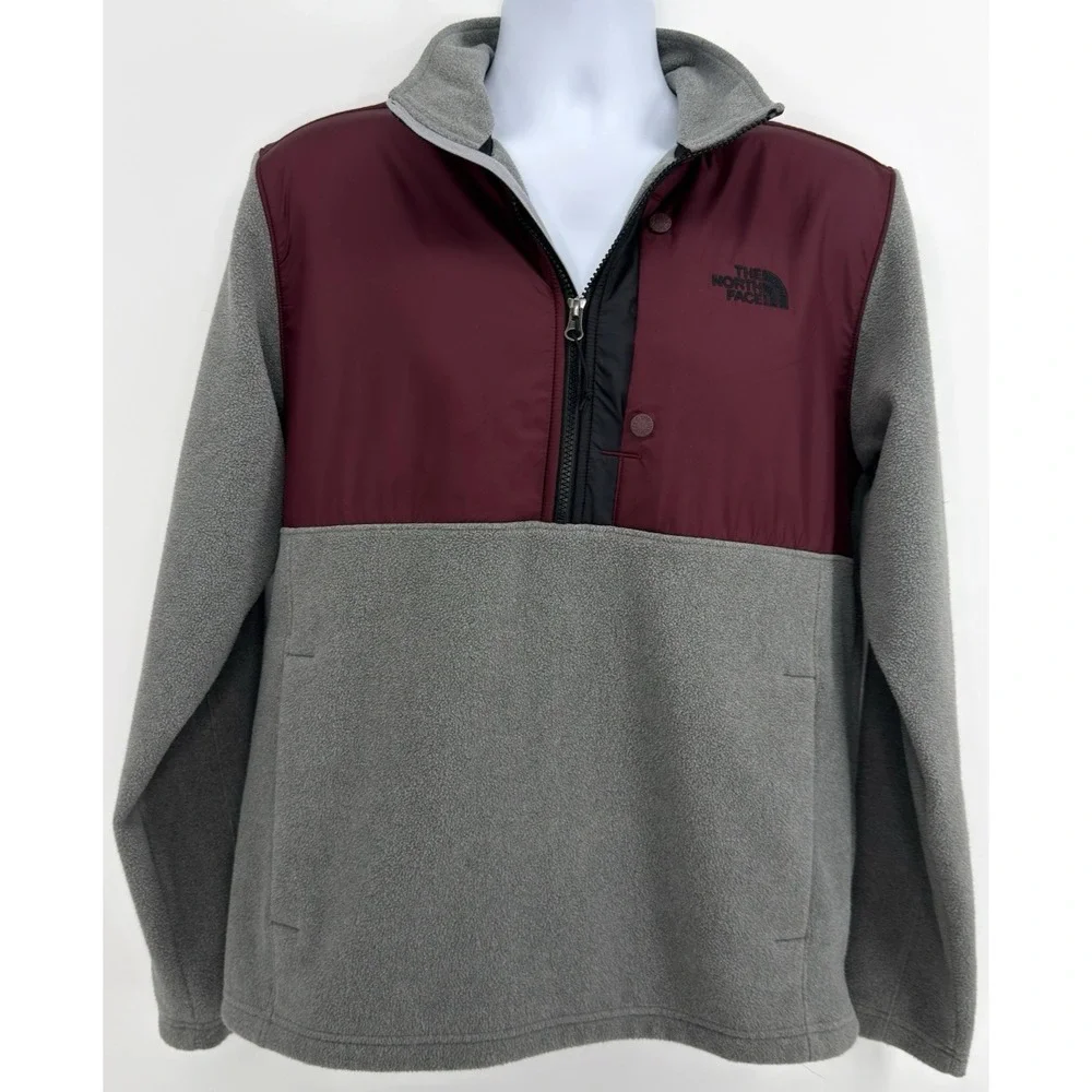The North Face Men's M Fleece Pullover Denali Style Snap 1/4 Zip NF0A3KEX